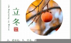 立冬(立冬節(jié)氣的特點和風俗)