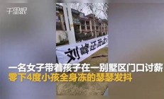 曹縣女子替丈夫討薪匍匐在地，痛哭事件背后隱藏的社會問題(曹縣乞討) - 副本